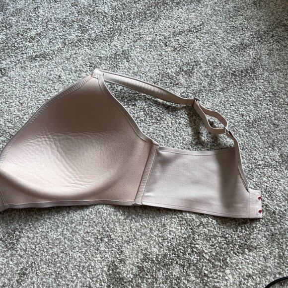 Spanx 360 Bliss Lightly Lined Bra Pillowcup Full Coverage Beige Size 36D - Picture 6 of 6